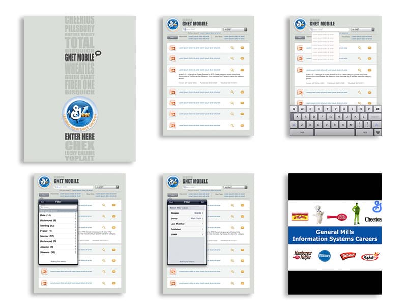 General Mills - Mobile Application