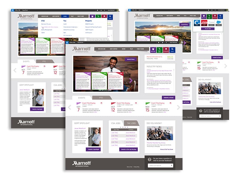 Marriott - Internal Intranet