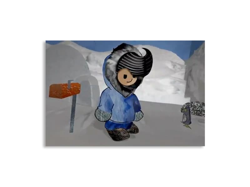 Nickelodeon - B Side Winter Animation